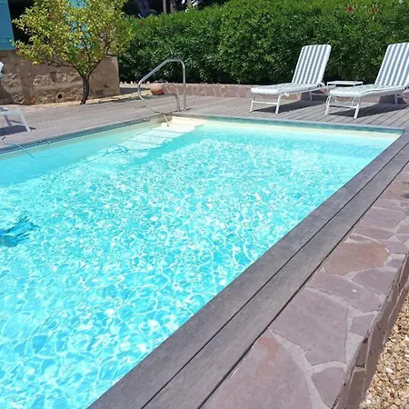 Ferienhaus With Pool & View Of The Gulf Of *